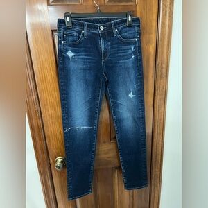 Ag Adriano Goldschmied Deep Indigo Jeans